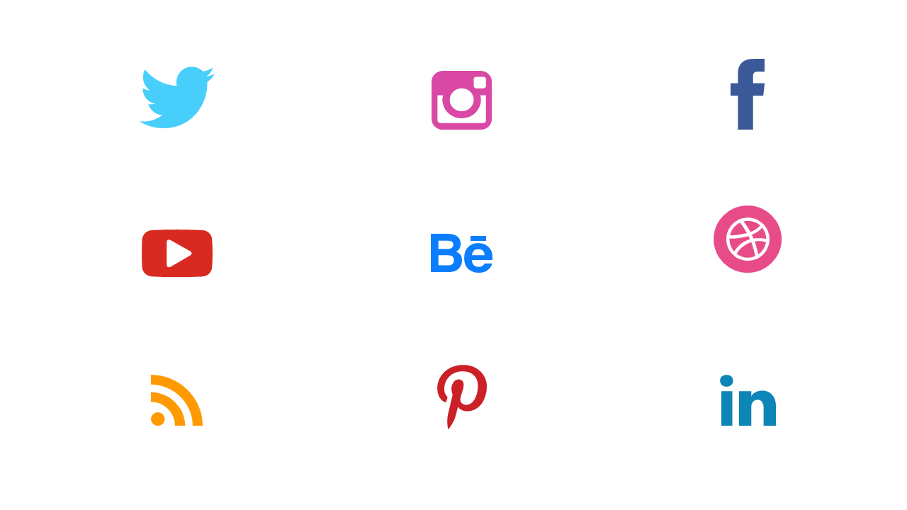 Grid of Social Media Icons for Engagement Strategies