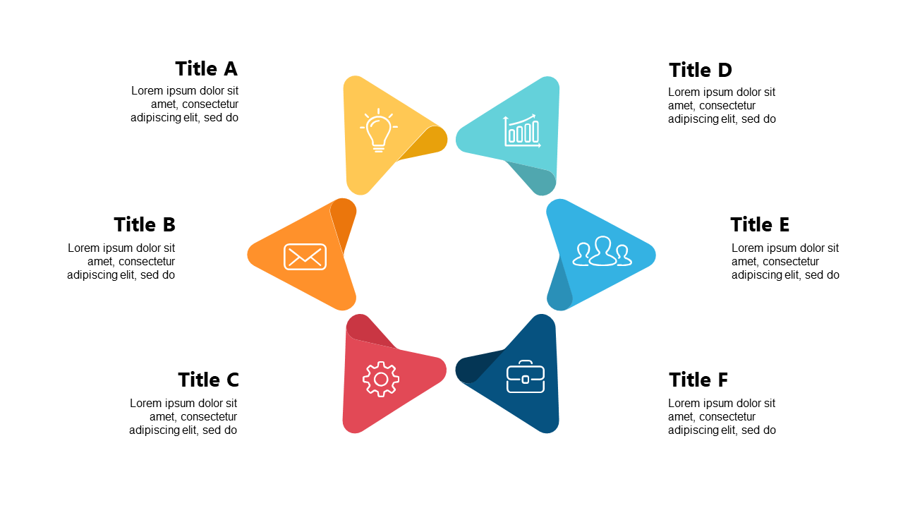 Six-Step Circular Process Diagram