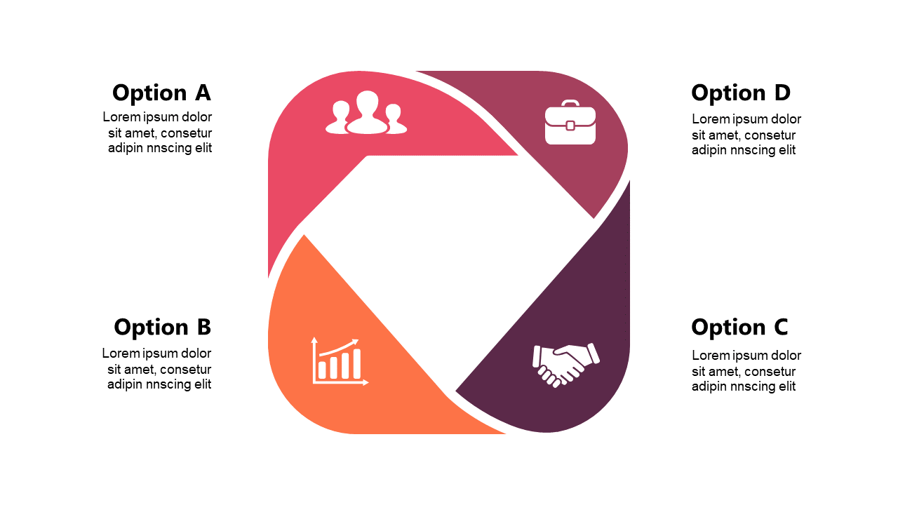Showcase Business Growth with Circular Cycle Diagram
