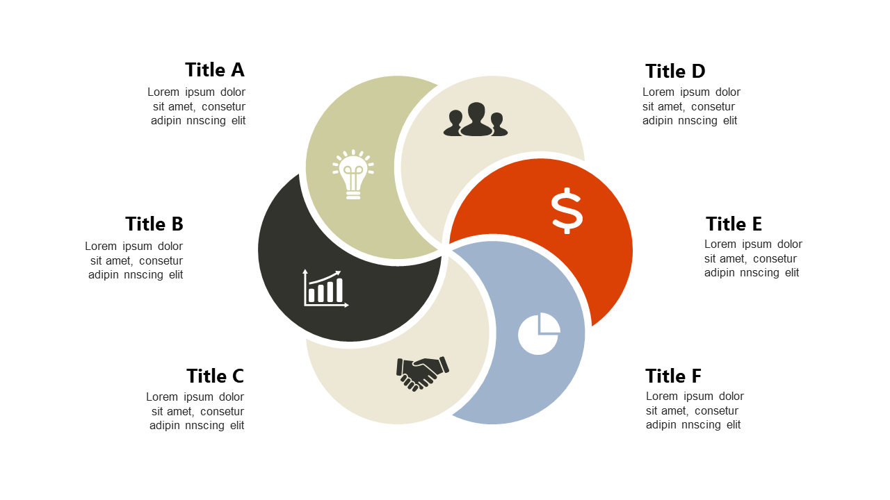 Engage with Circular Venn Diagram for Business V4