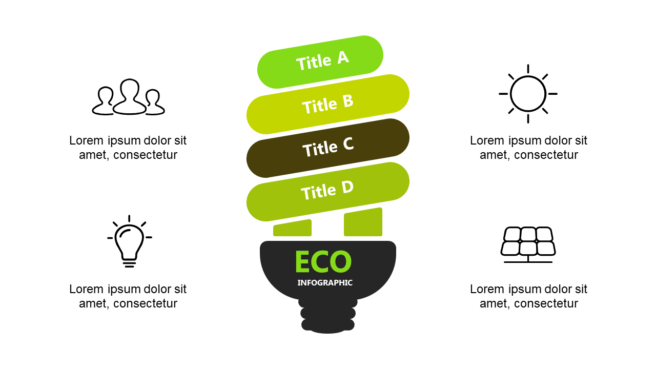 Engage Audiences with a Light Bulb Infographic Design