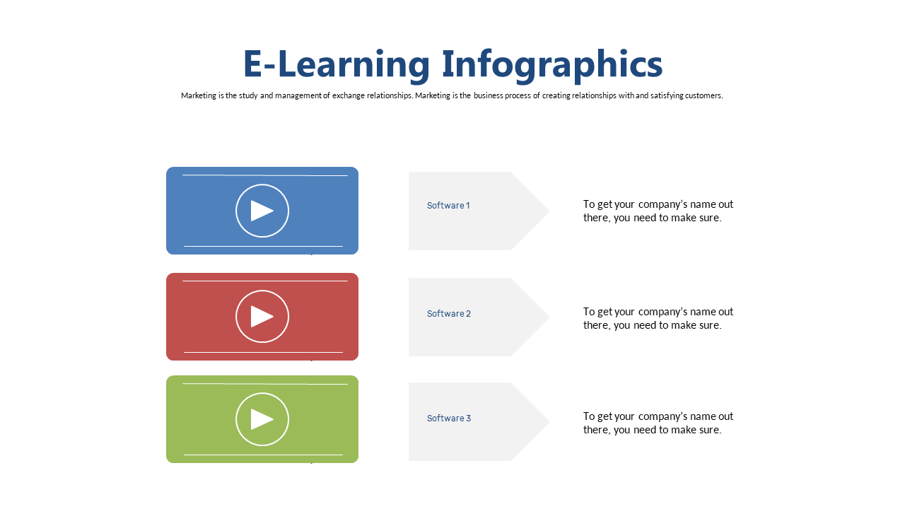 Showcase E-Learning Tools with Video Callouts