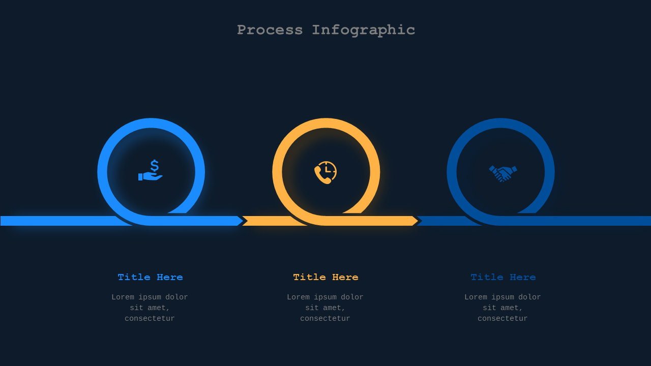Red Circular and Heart-Shaped Business Diagrams V3