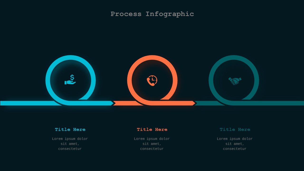 Green Circular and Heart-Shaped Business Diagrams V3