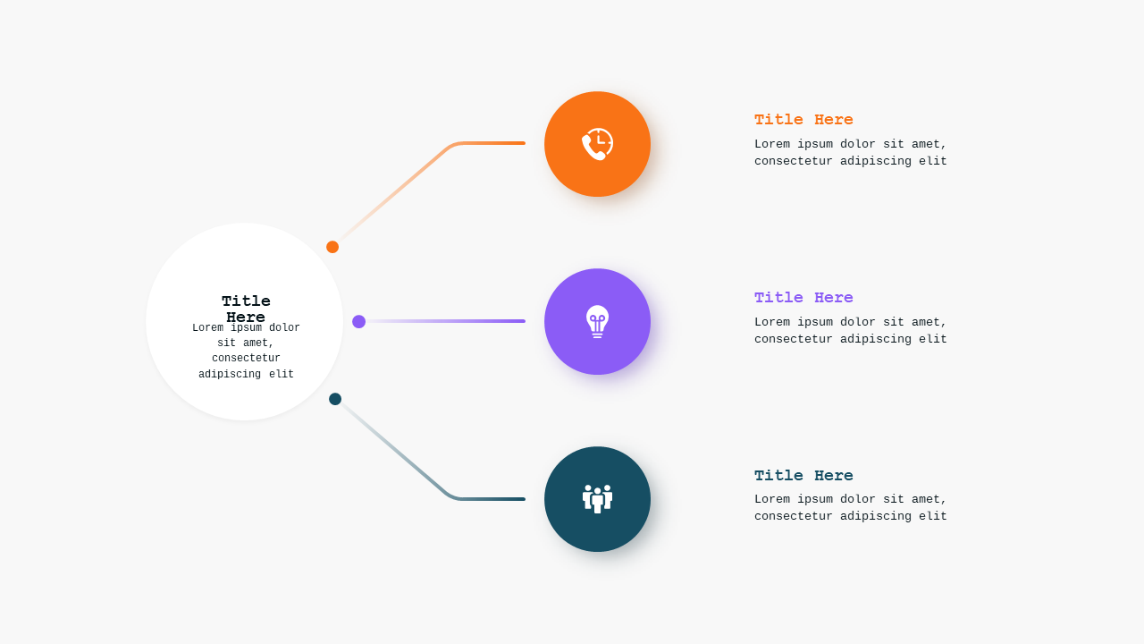 Blue Circular and Heart-Shaped Process Diagrams V3