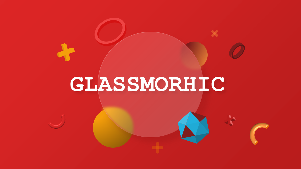 Whimsical Glassmorphic Presentation Design – Crim...