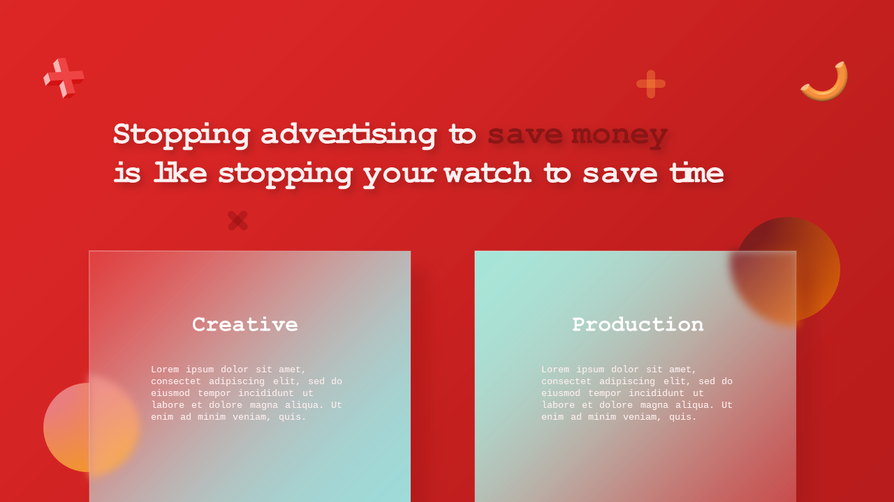 Whimsical Glassmorphic Presentation Design – Crim...