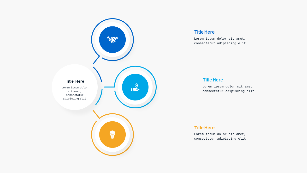 Green Circular and Heart-Shaped Process Diagrams V3 – Light – Ocean Blue