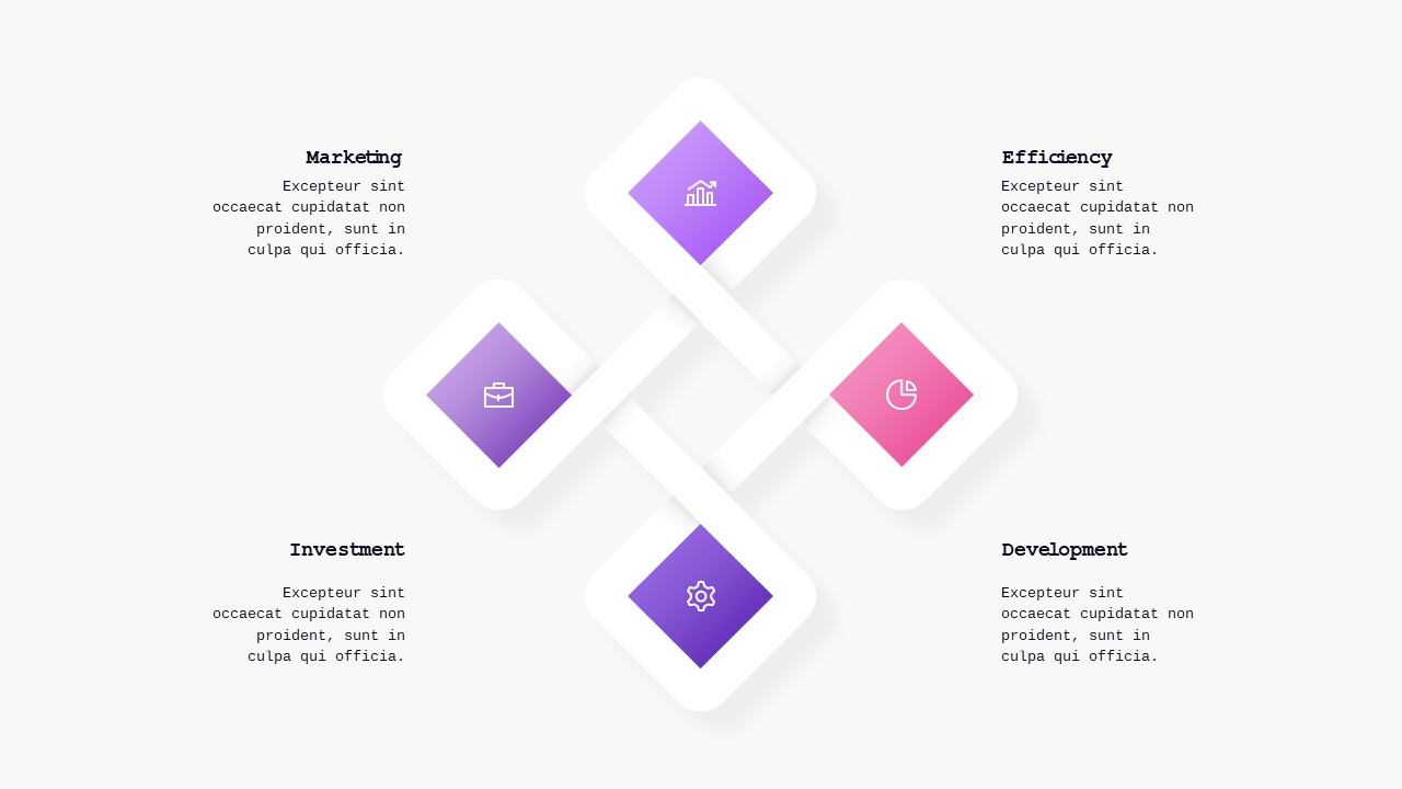 Interconnected Circular Insights Presentation – Royal Purple