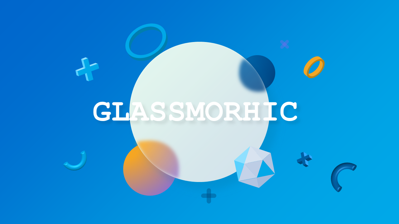 Modern Minimalist Geometric Presentation – Ocean Blue