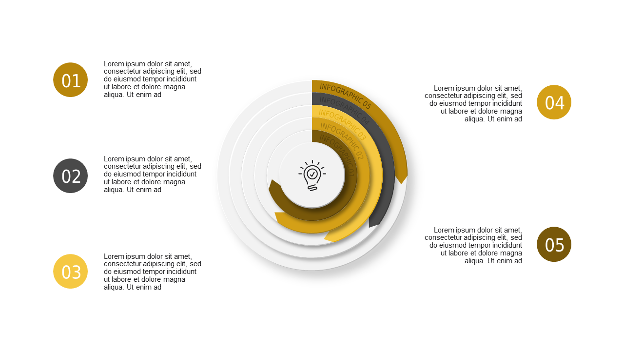Circular Infographic Process Diagram