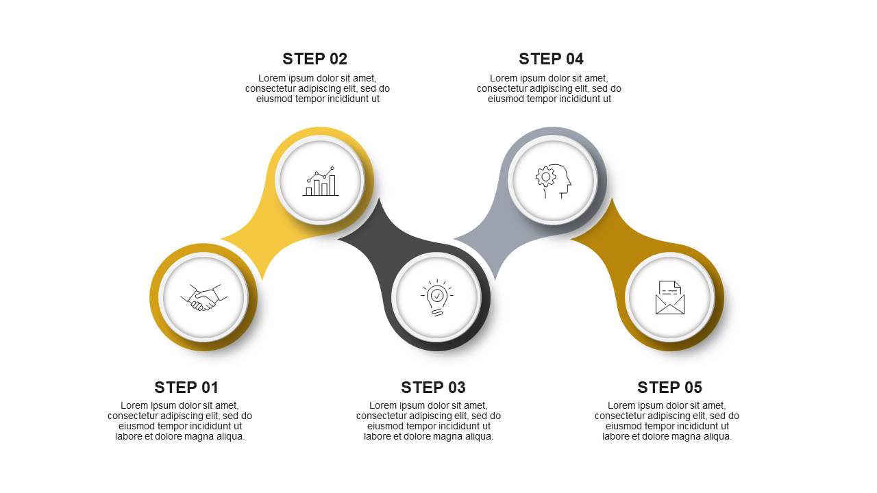 Circular Infographic Process Diagram
