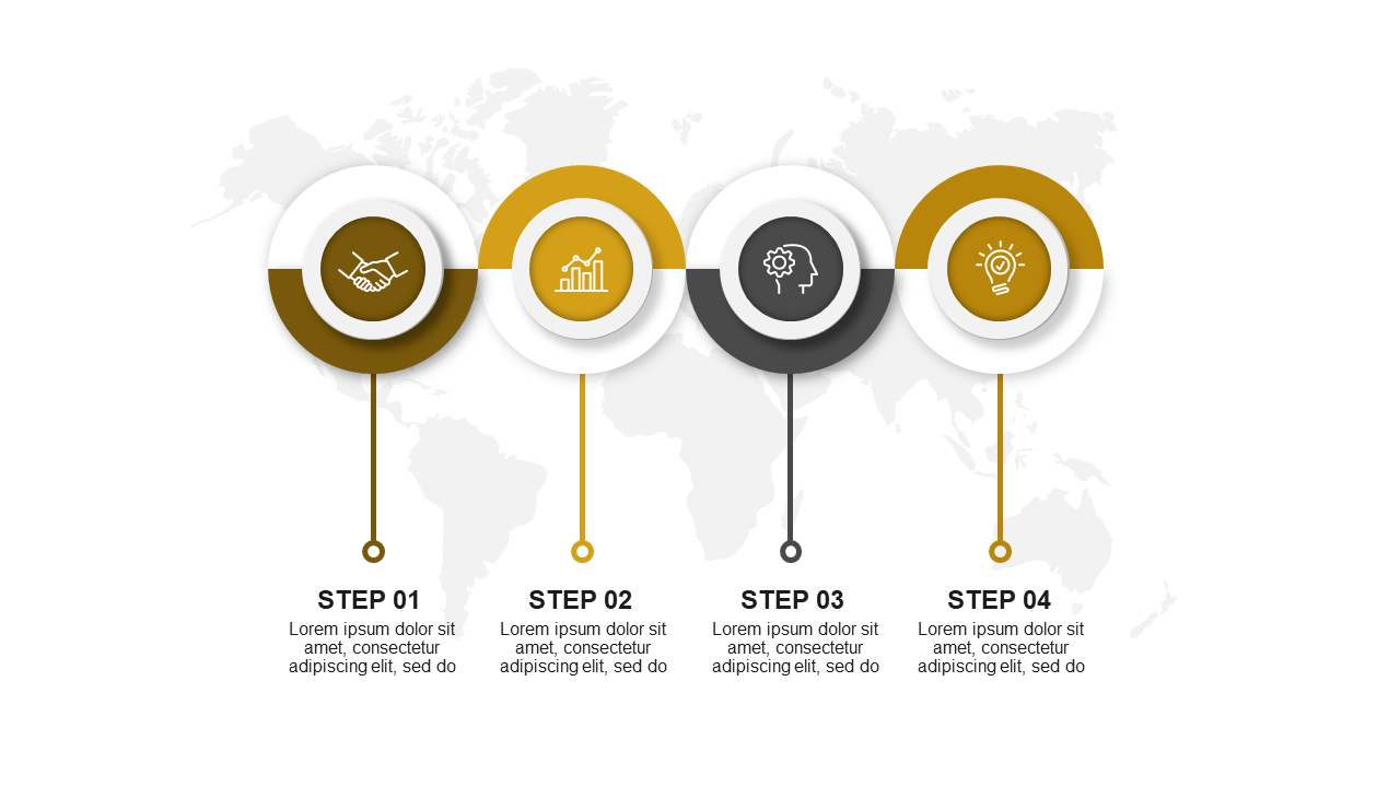 Circular Infographic Process Diagram