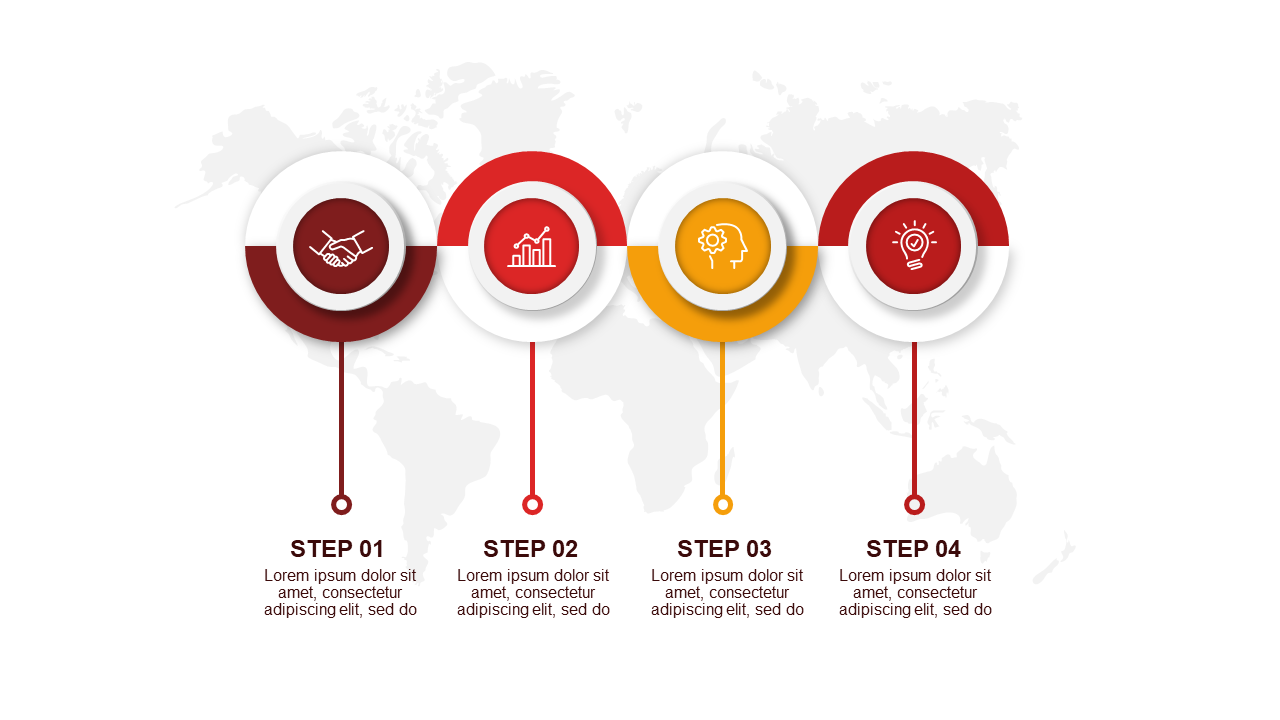 Circular Infographic Process Diagram
