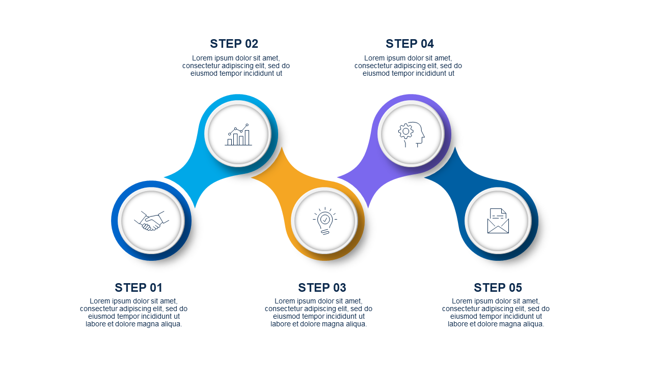 Circular Infographic Process Diagram