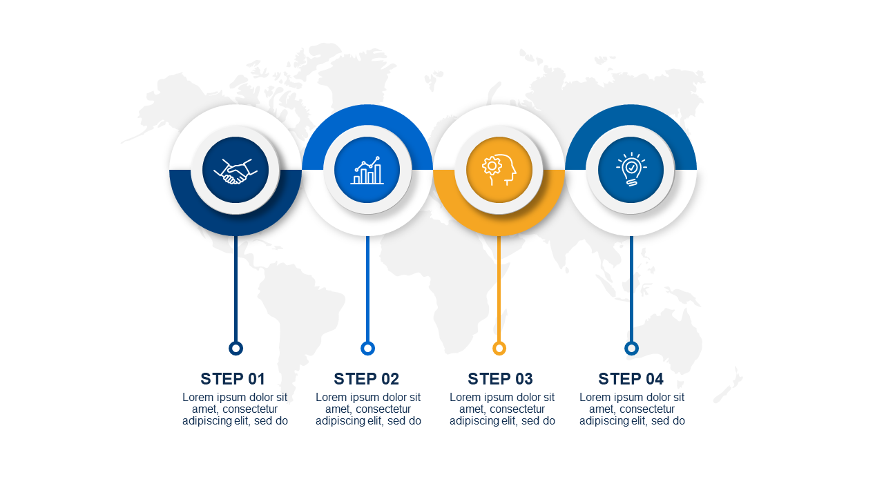 Circular Infographic Process Diagram