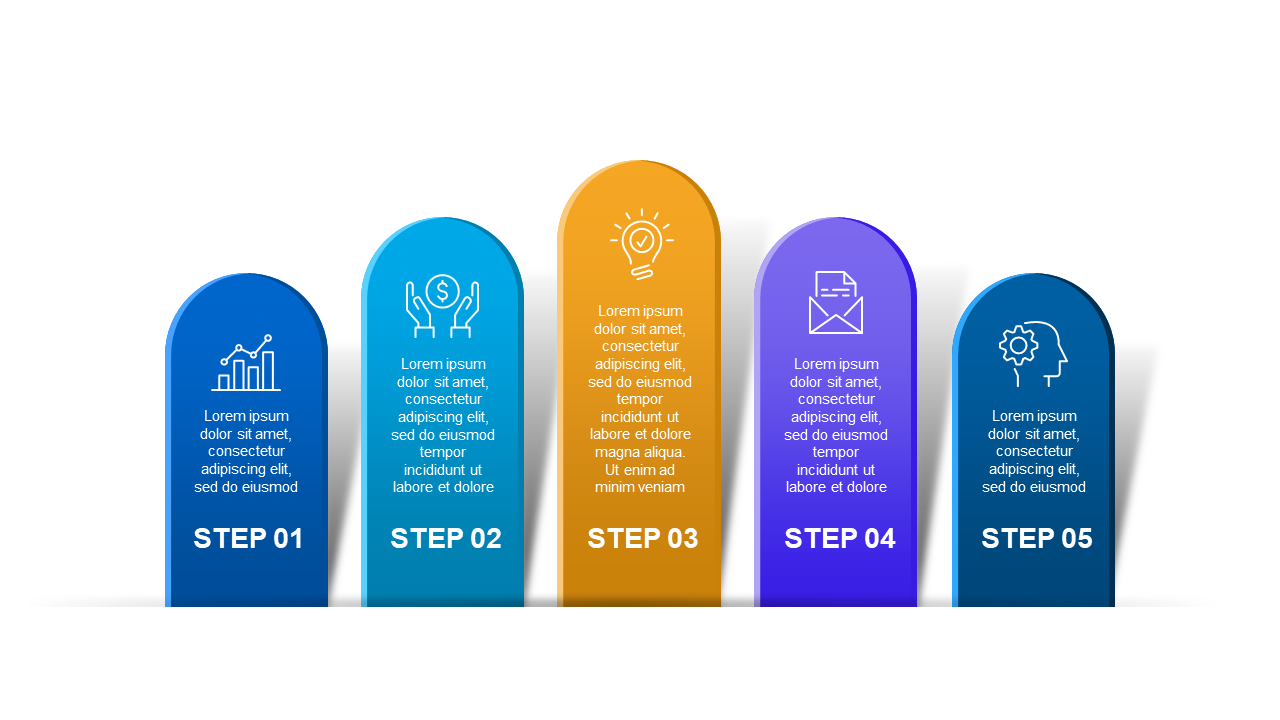 Creative Strategy Diagram PowerPoint Template (Oc...