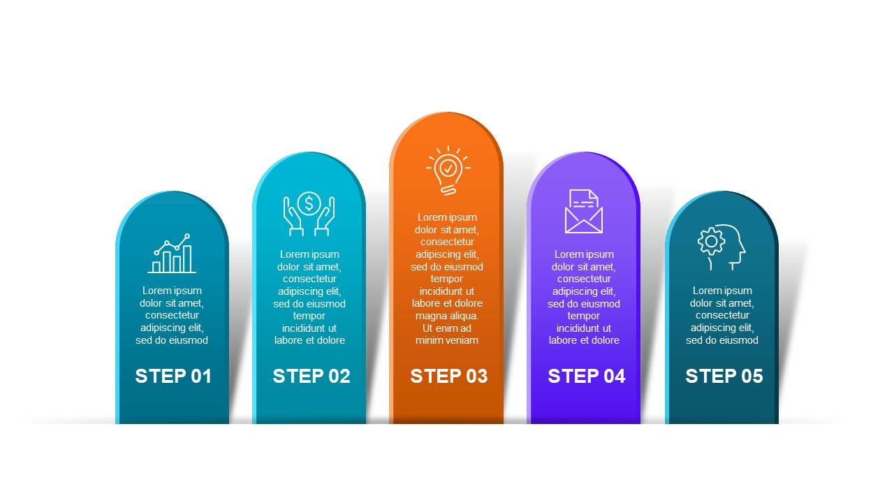 Creative Strategy Diagram PowerPoint Template (Te...