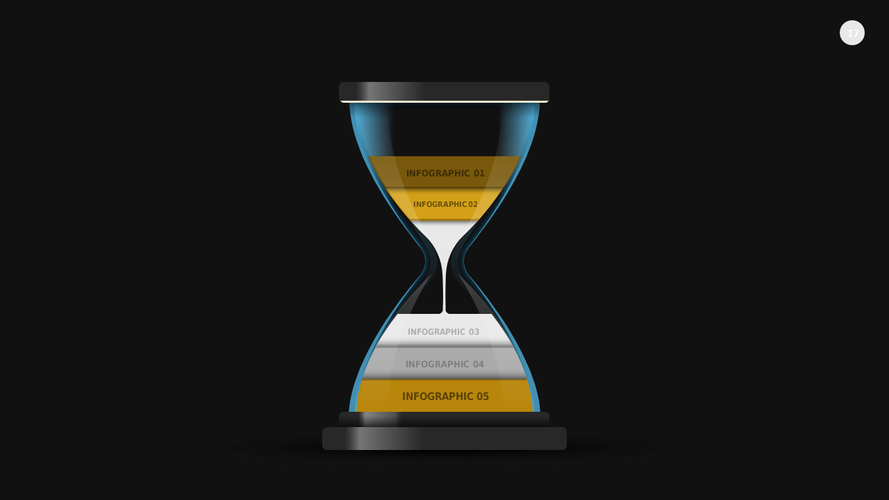 Medical Infographic PowerPoint Template Dark (Cha...