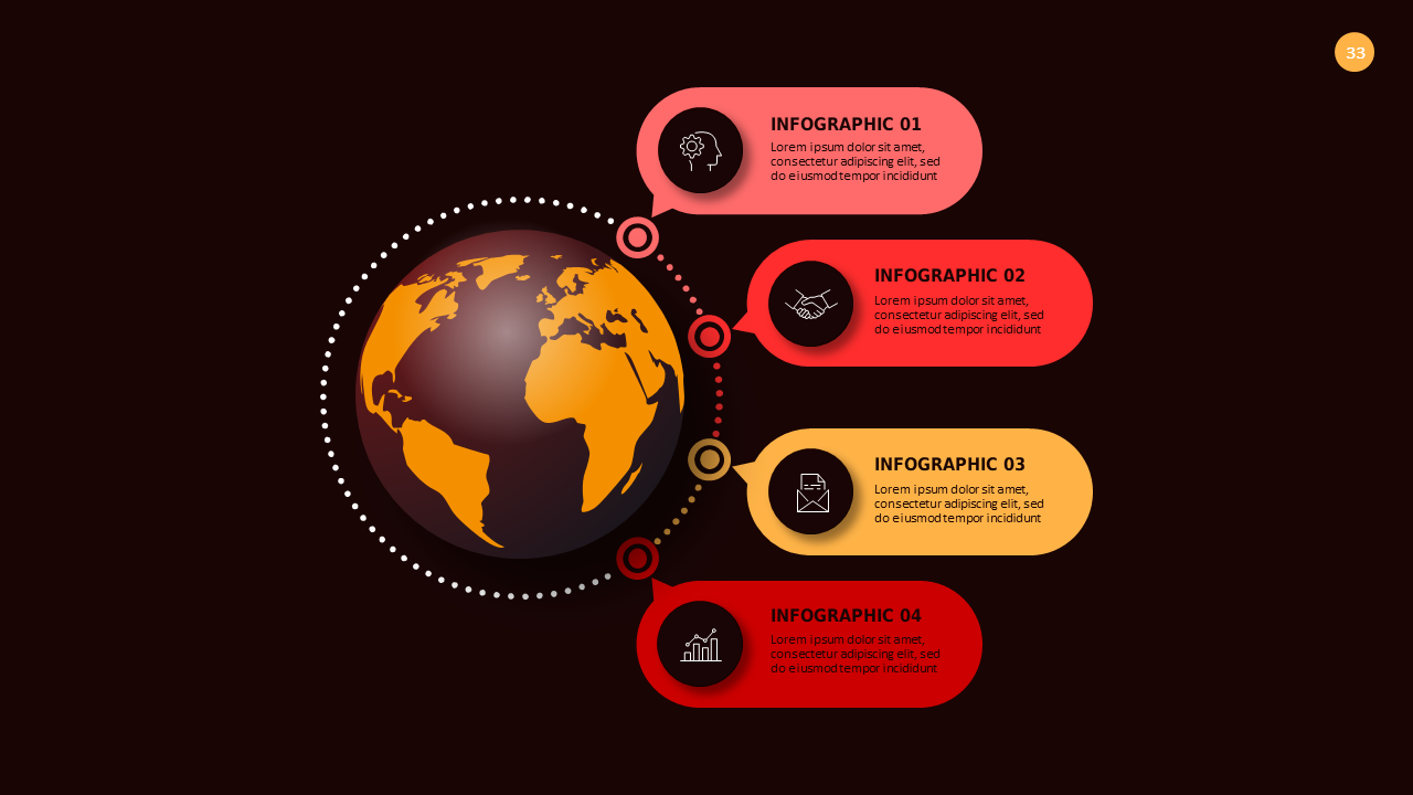 Hot Air Balloon Infographic PowerPoint Template D...