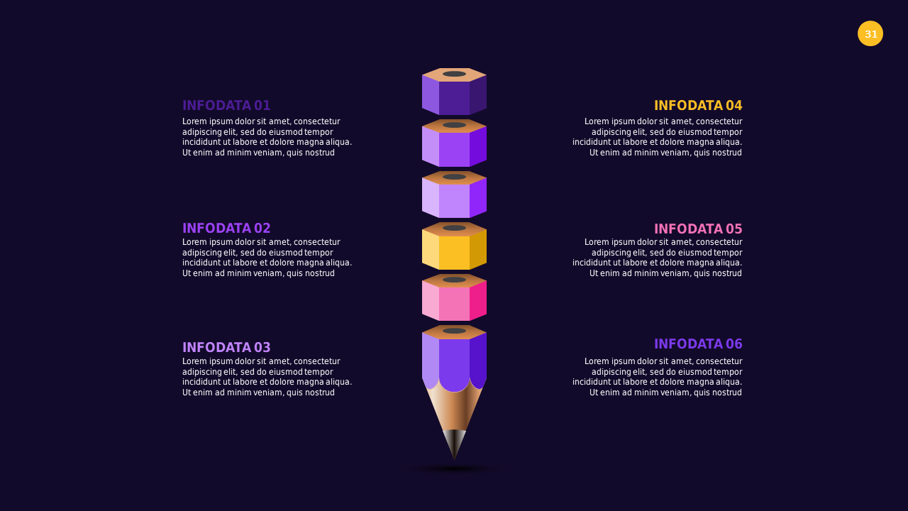 Hot Air Balloon Infographic PowerPoint Template D...