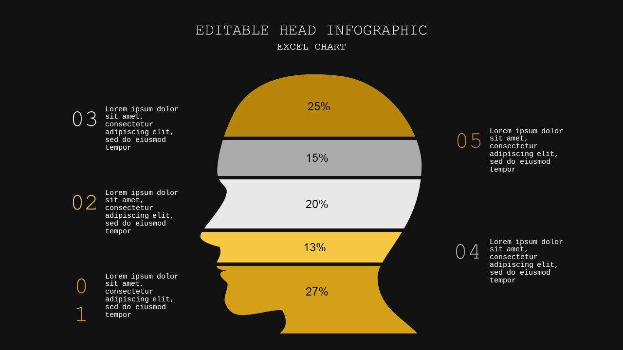 Editable Column Infographic Presentation