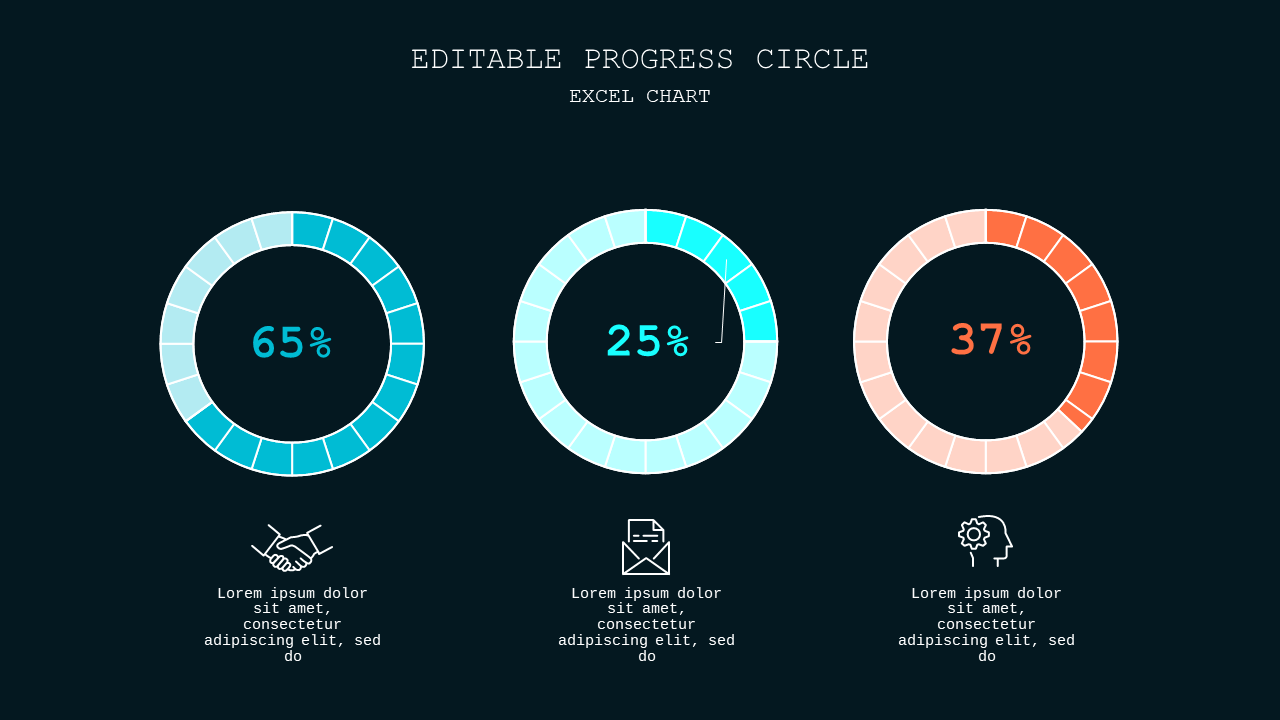 Editable Column Infographic Presentation