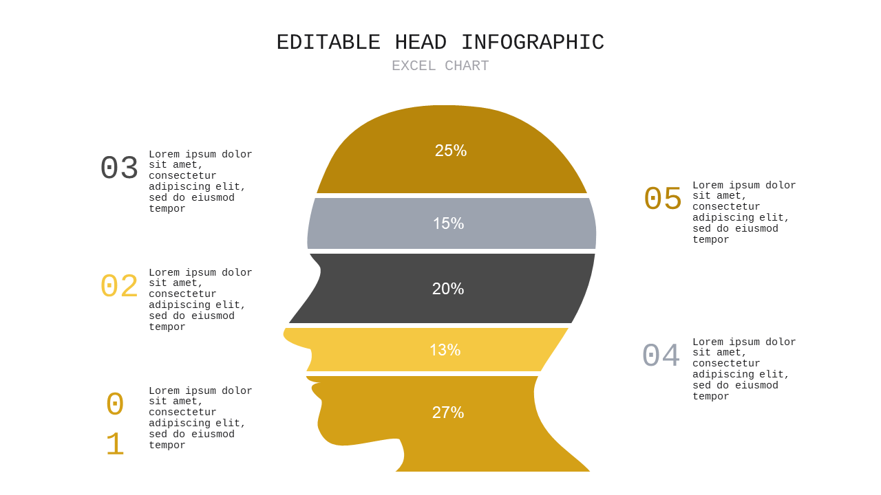 Editable Column Infographic Presentation