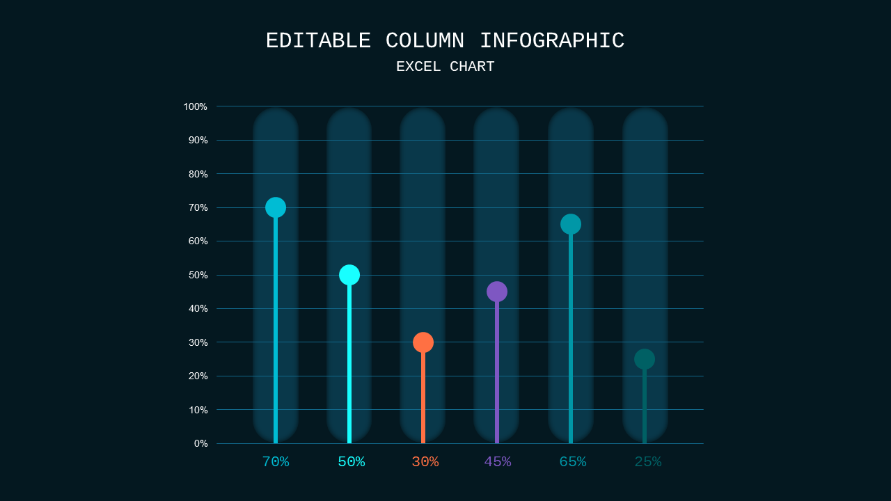 Editable Column Infographic Presentation