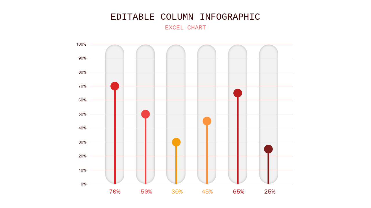 Editable Column Infographic PowerPoint Template (...
