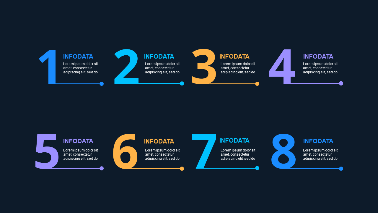 Icon-Based Concept Overview PowerPoint Template D...