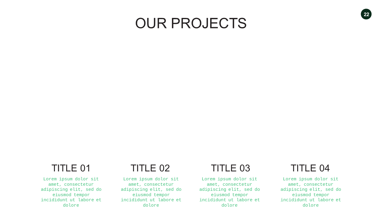 Minimalist Title and Text PowerPoint Template Dar...