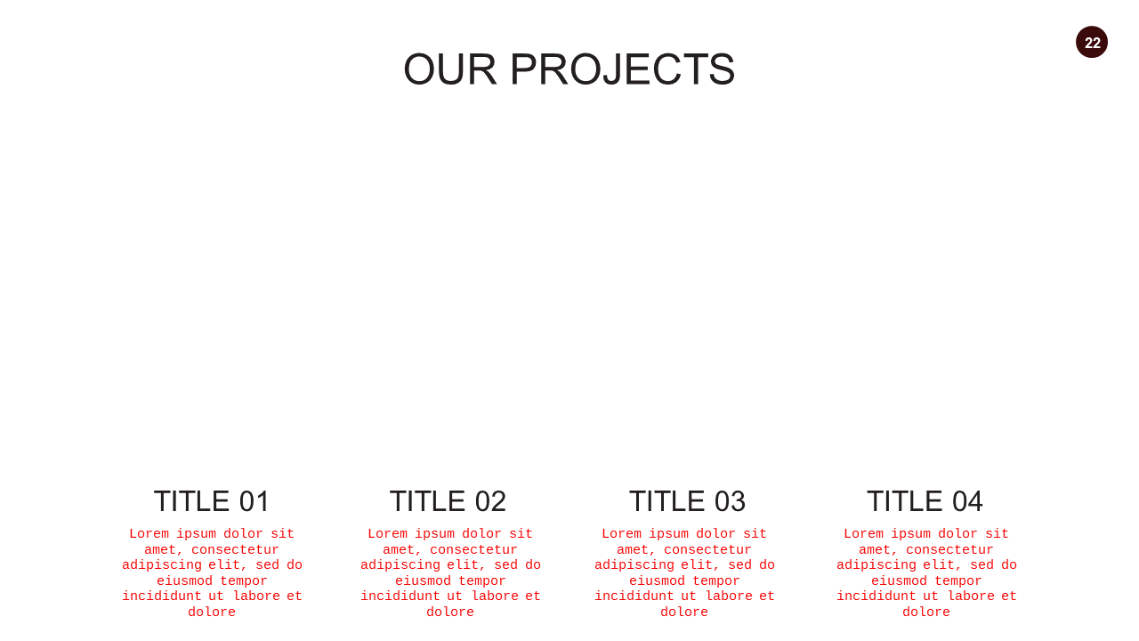 Minimalist Title and Text PowerPoint Template Dar...