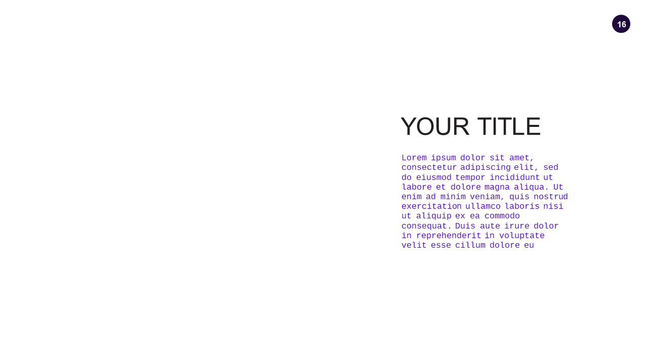 Minimalist Title and Text PowerPoint Template Dar...