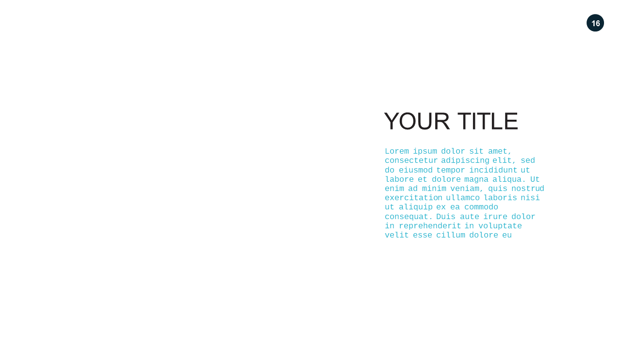 Minimalist Title and Text PowerPoint Template Dar...