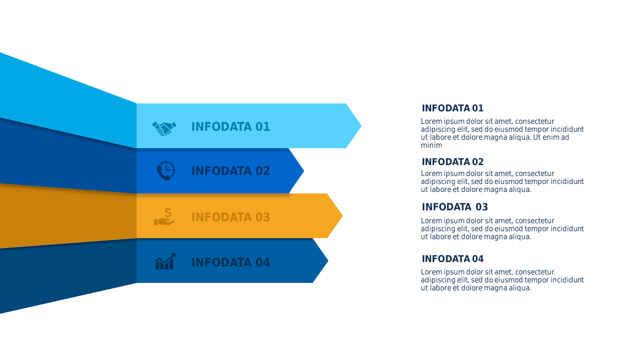 Sequential Step Process Infographic