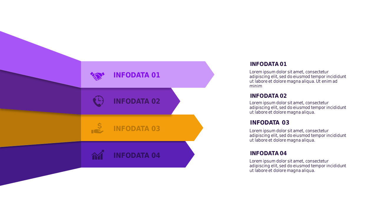Sequential Step Process Infographic