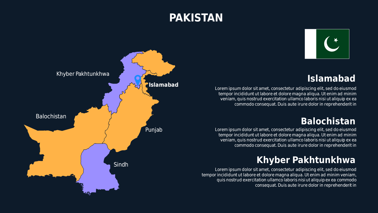 Geographic Analysis of Asian Regions – Ocean Blue