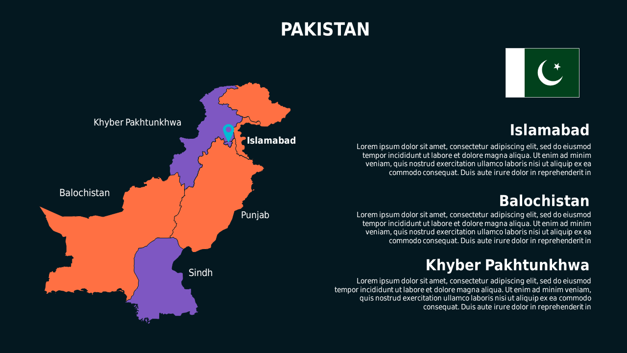 Geographic Analysis of Asian Regions – Teal Modern
