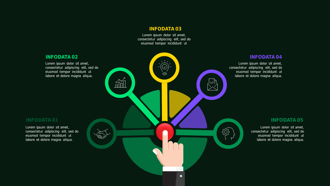 Interactive Infographic Layered Presentation