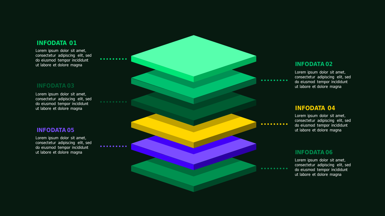 Interactive Infographic Layered Presentation