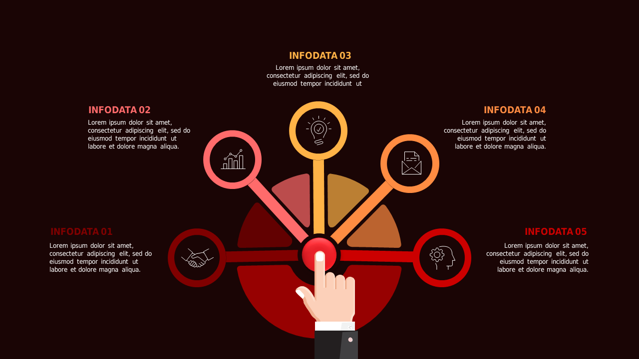 Interactive Infographic Layered Presentation