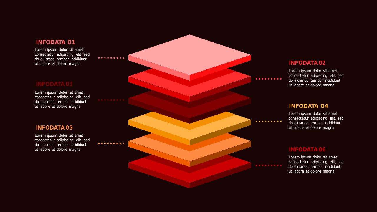 Interactive Infographic Layered Presentation