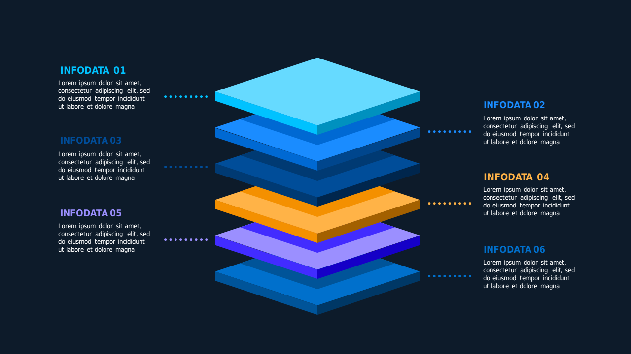 Interactive Infographic Layered Presentation