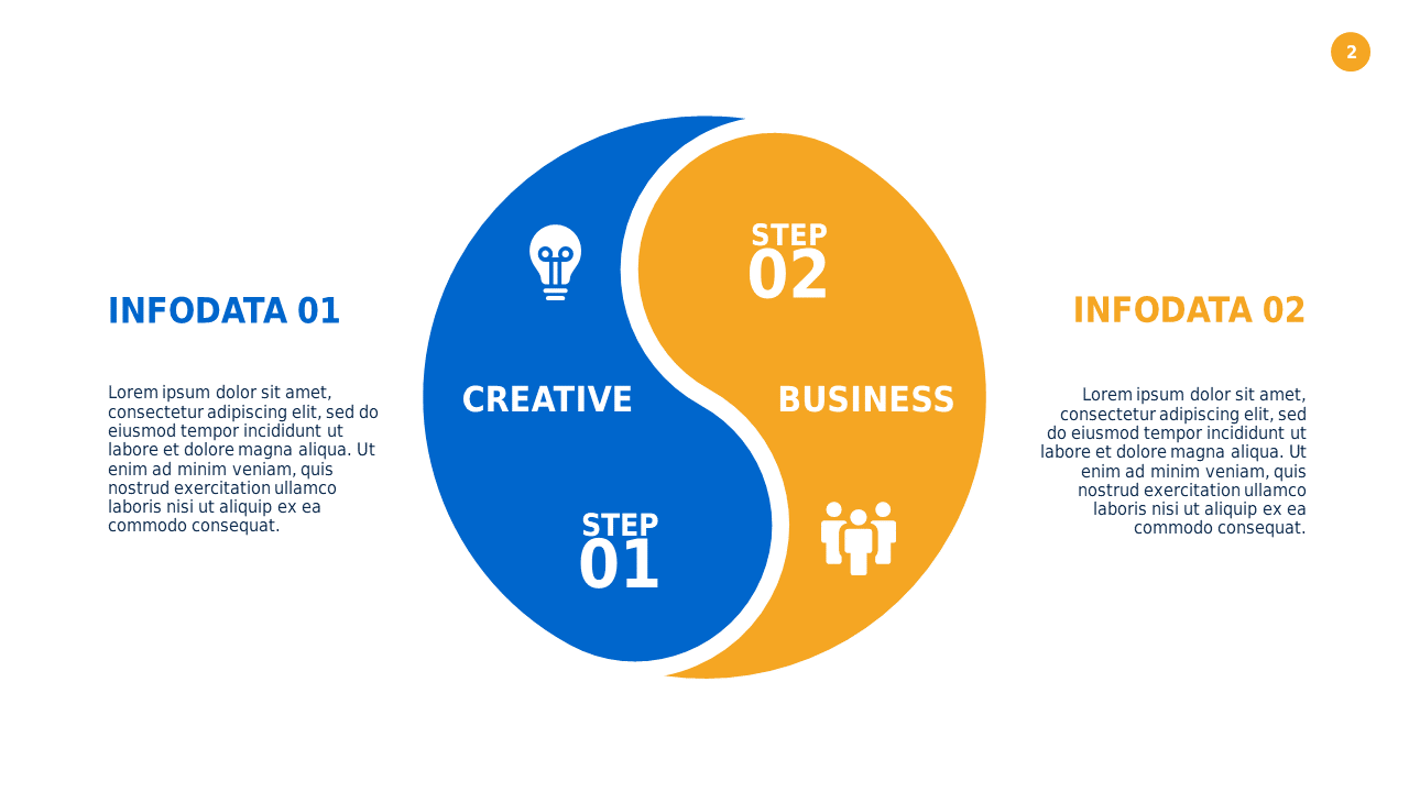 Triangular Data Infographic PowerPoint Template (...