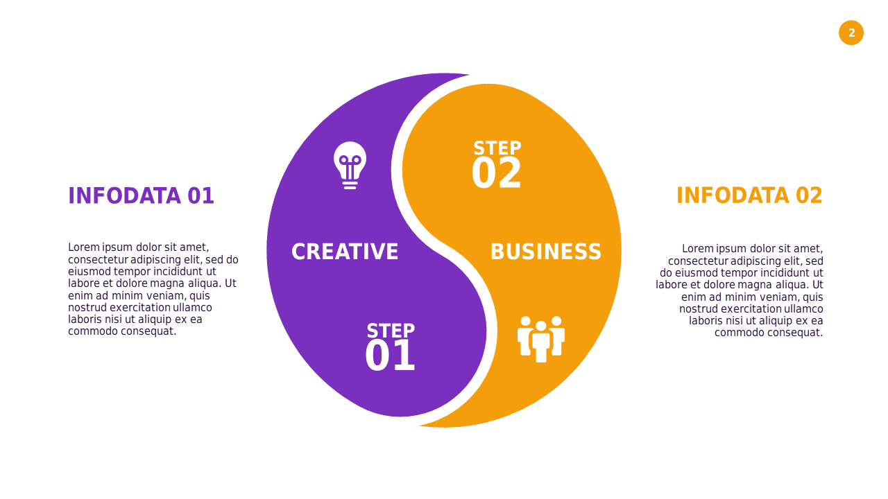 Triangular Data Infographic PowerPoint Template (...