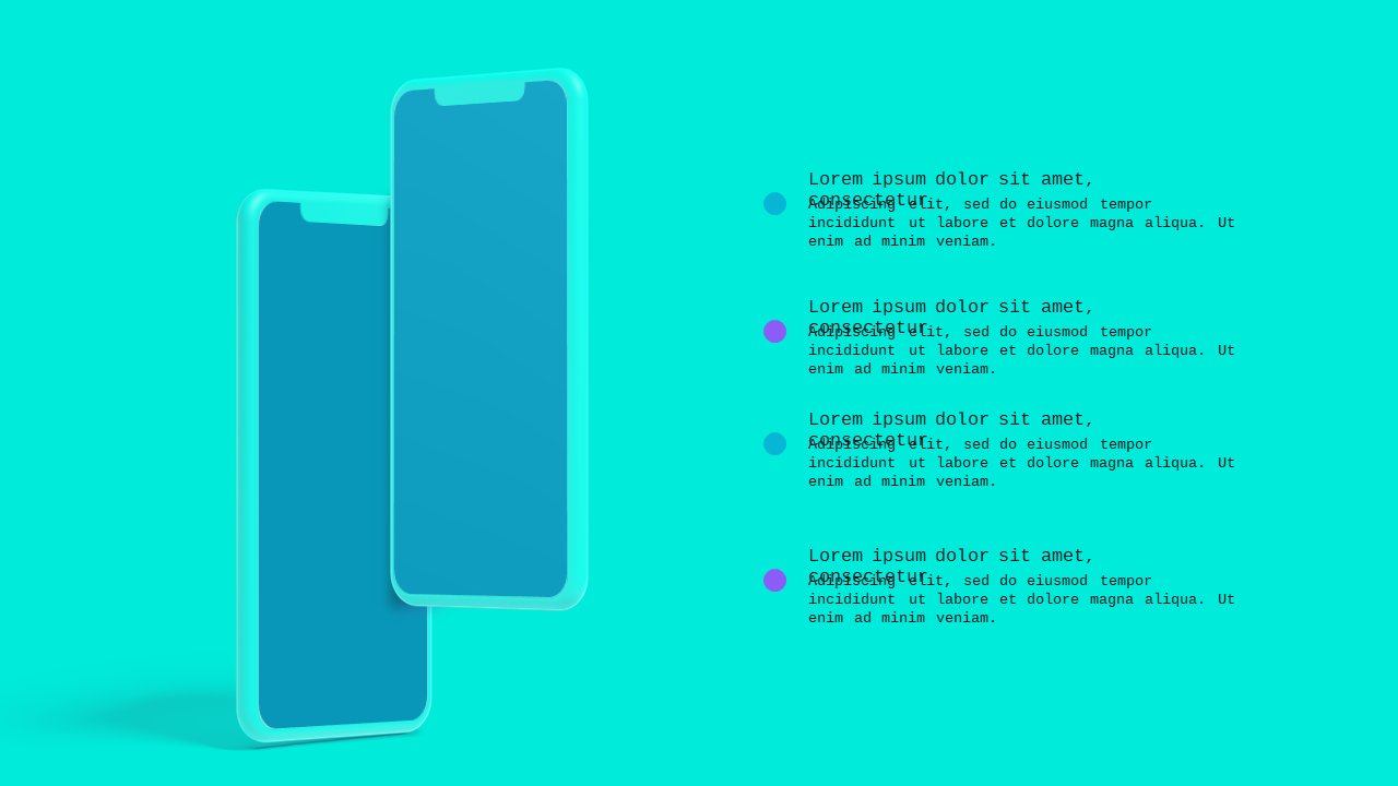Device Mockup Presentation PowerPoint Template Da...