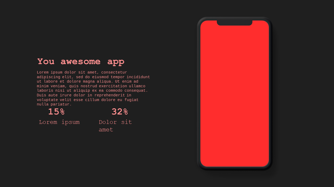 Modern App Showcase Presentation