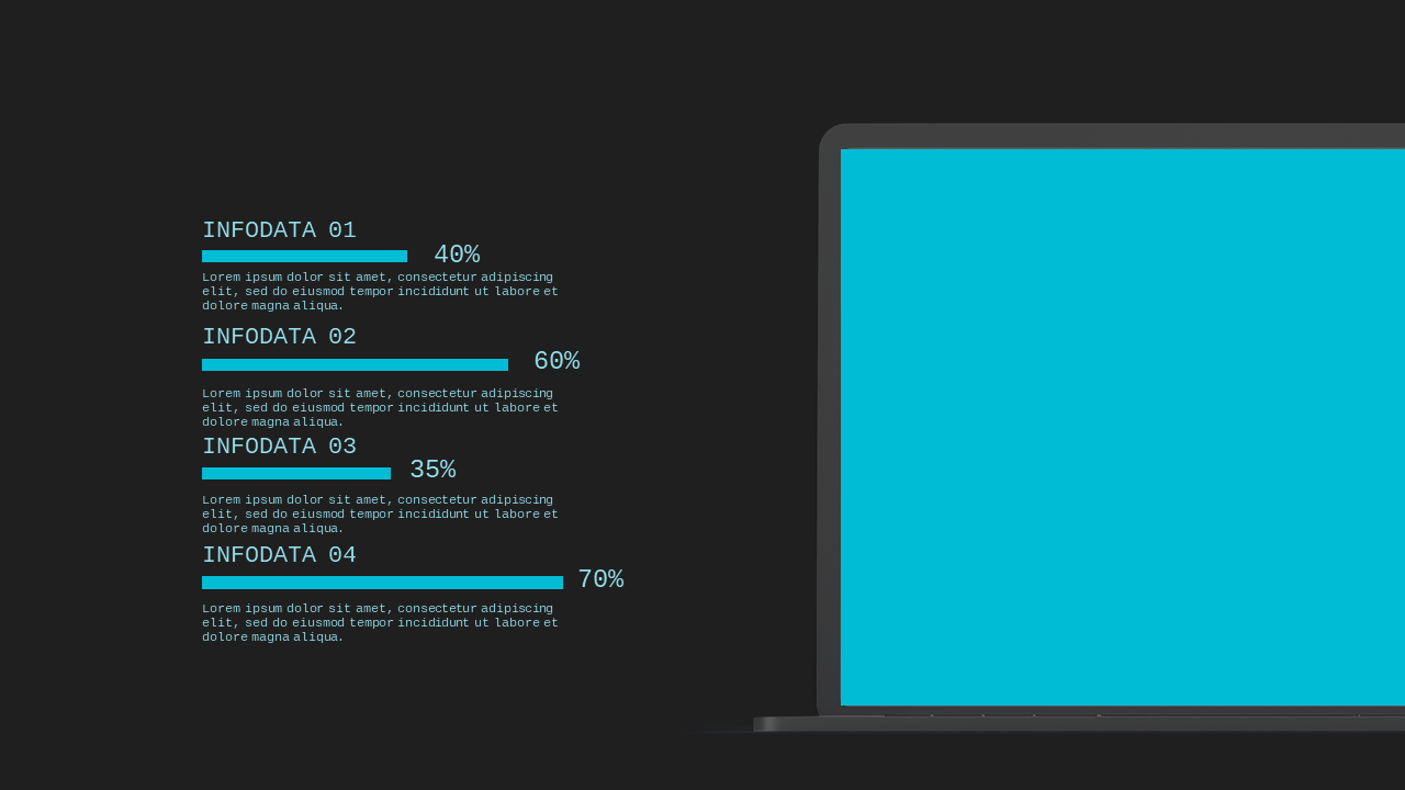 Modern App Showcase Layout – Teal Modern