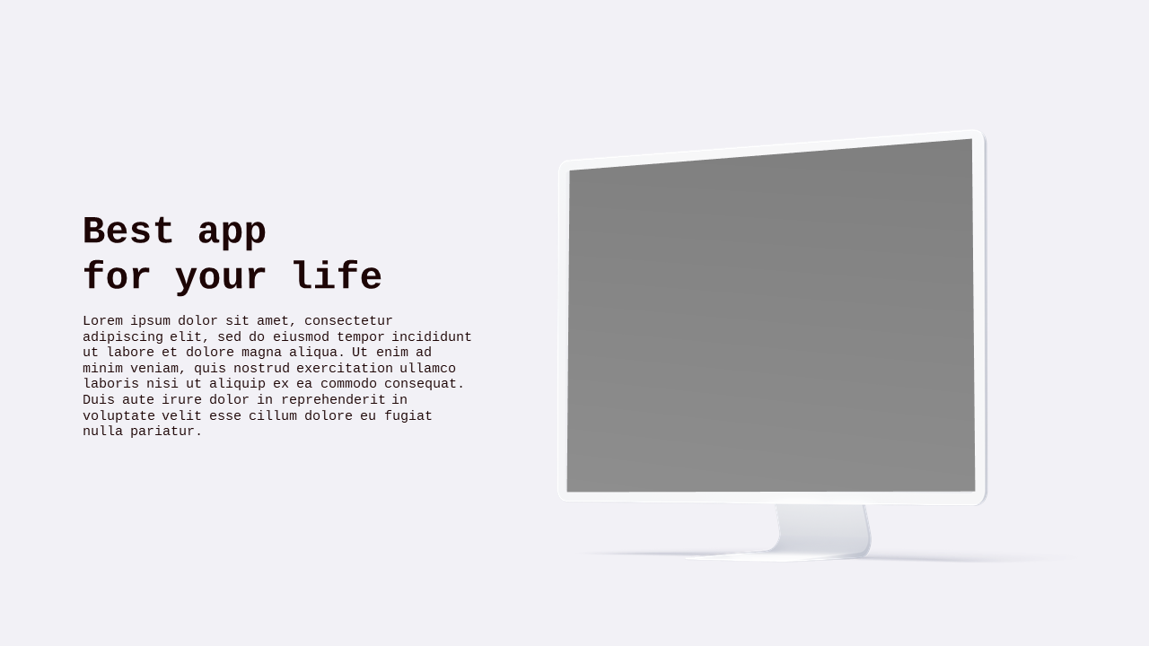 Device Presentation Slide PowerPoint Template Dar...
